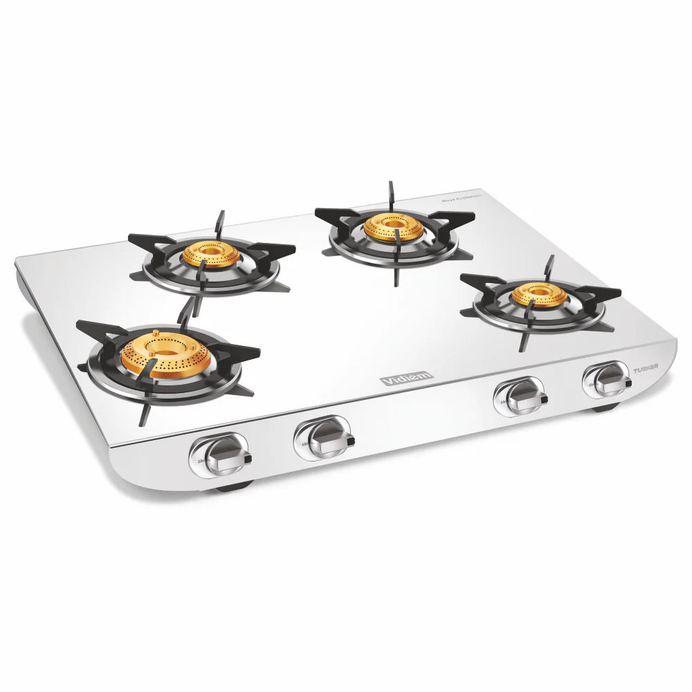 TUSKER 4 BURNER GAS STOVE