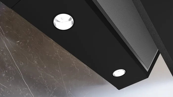 iQ500 90 cm Wall-Mounted Inclined Glass Cooker Hood with Touchless & Gesture Control – LC97KPJ61I