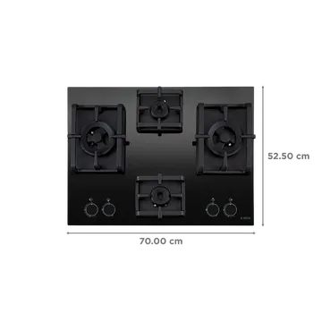 4 Burner Hob 70 Cm Auto Electric Ignition, PRO MAX FB MFC 4B 70 DX