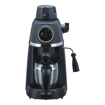 New Europa Espresso & XPRESSO Coffee Maker – 800W, 4-Cup Capacity, Milk Frother & Removable Drip Tray