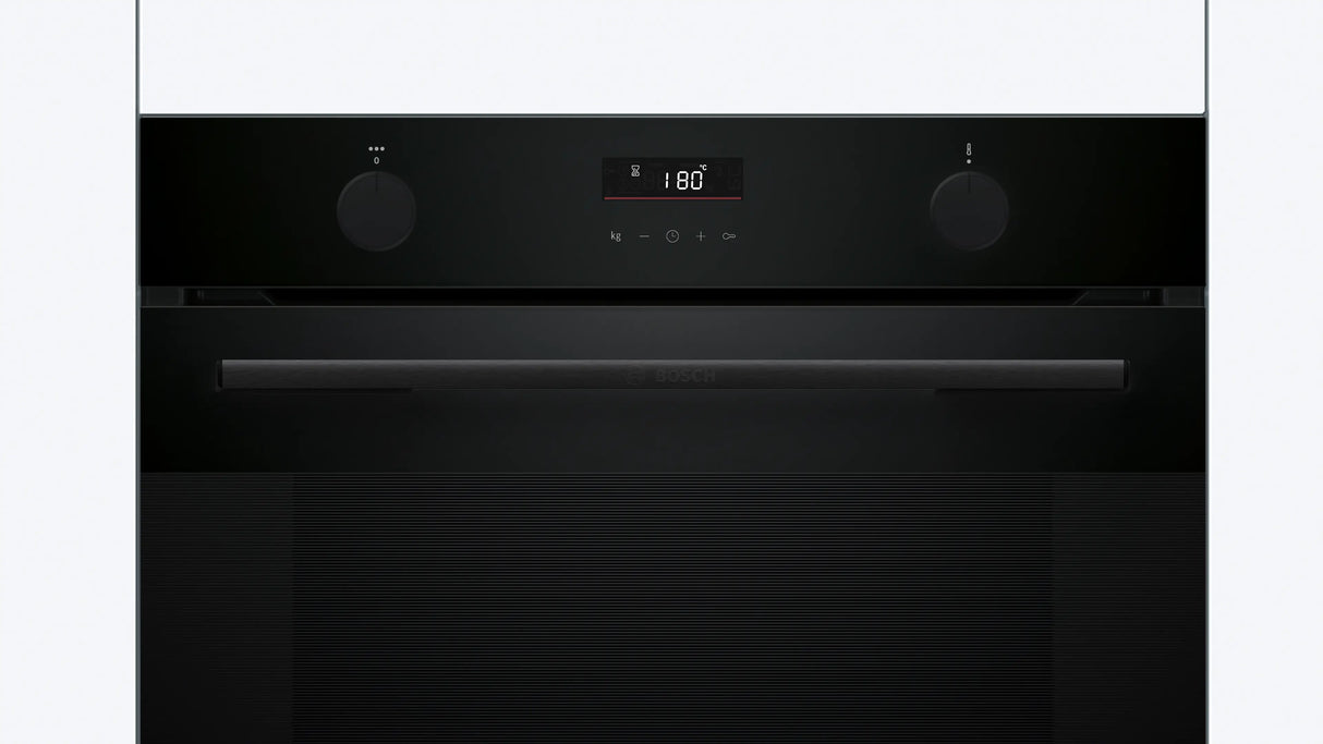 Series 4 Built-in Oven with Steam Function 76L Black HUA716EA0I