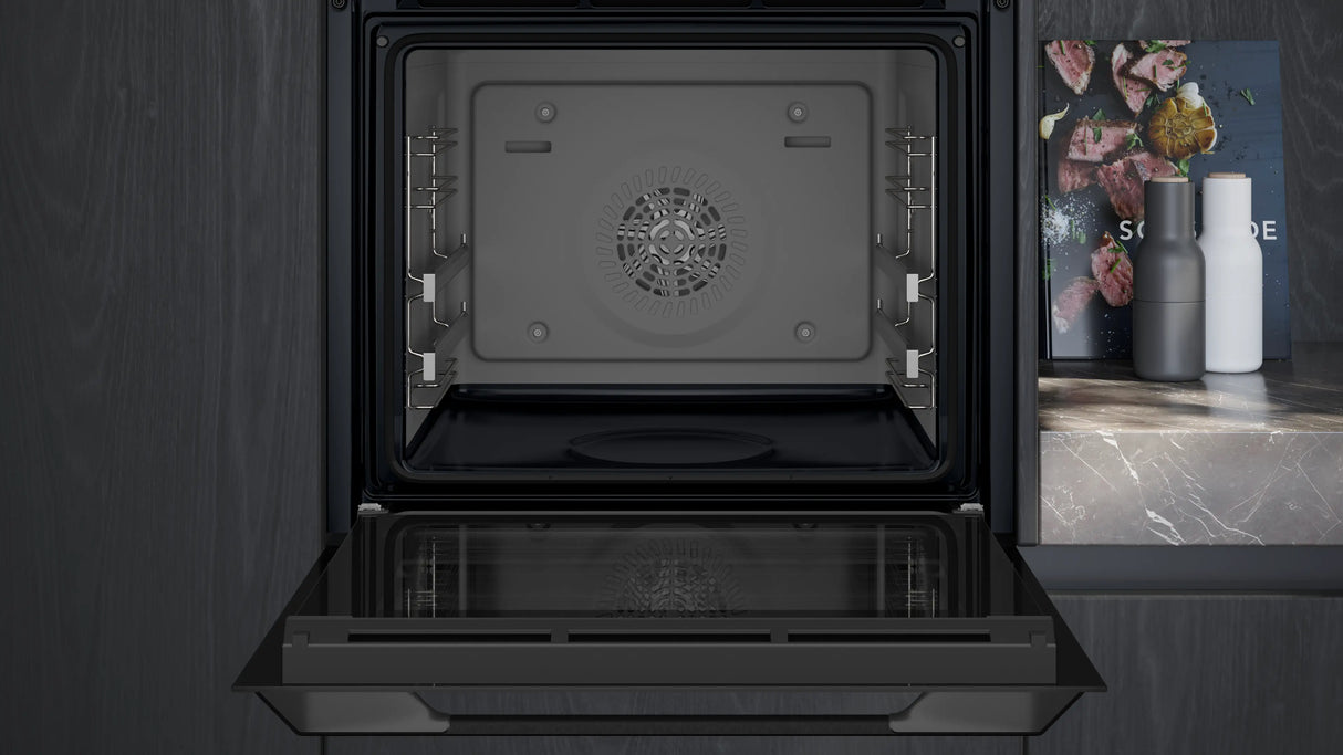 iQ500 Built-in Oven 60 x 60 cm Black HJ852GYB0I