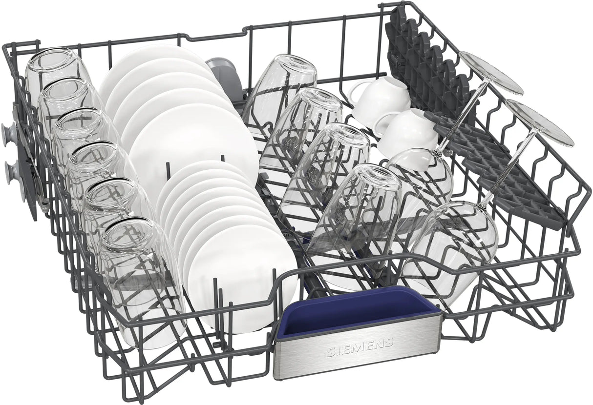 iQ500 Free-Standing Dishwasher 60 cm, Brushed Steel Anti-Fingerprint, 15 Place Settings, Wi-Fi Enabled – SN15HI00MI