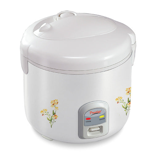 Delight Electric Rice Cooker PRWCS 2.8 | 2.8L Capacity | Non-Stick Cooking Pan | Steamer Basket | Closed Type