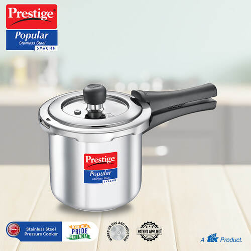PRESTIGE POPULAR SVACHH STAINLESS STEEL PRESSURE COOKER 2.0 L 20171
