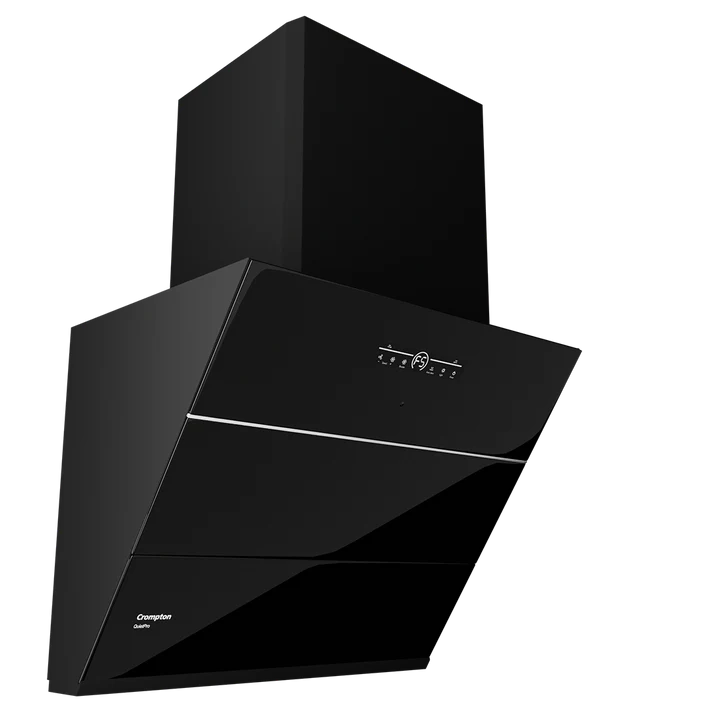 CHD-QPVI60FLE-IND Inclined Wall Mounted Chimney 60 cm Quietpro Series