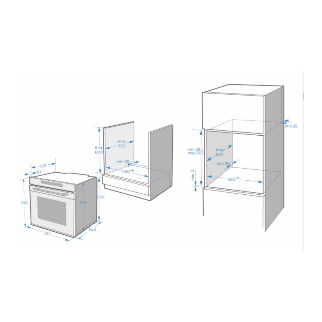 Blaupunkt by Hettich 5B50P 8590GB