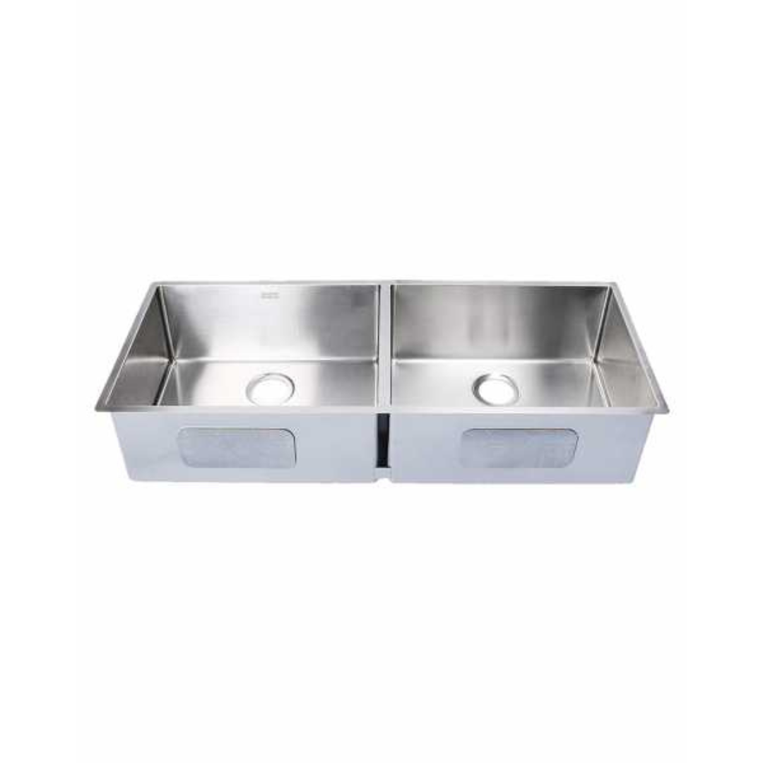 Franke BXX 2/120-42-42 EUROPEAN SATIN FINISH (915x450/36x18) Stainless Steel 1mm European Satin Finish Hand Made Double Bowl Sink 127.0577.938