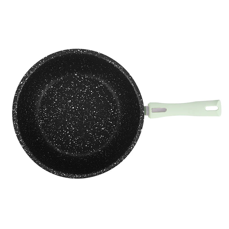 Nutrihealth Pro 24 cm Non-Stick Induction Deep Fry Pan with Silver Ion Coating, PFOA-Free – NHPIDFP24