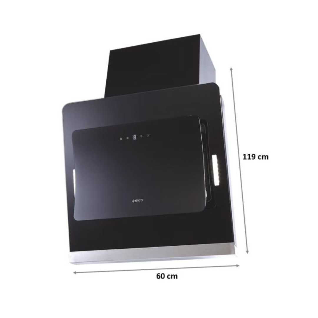 ELICA EFL GRACEFUL HE LTW 60 BK TC3V LED