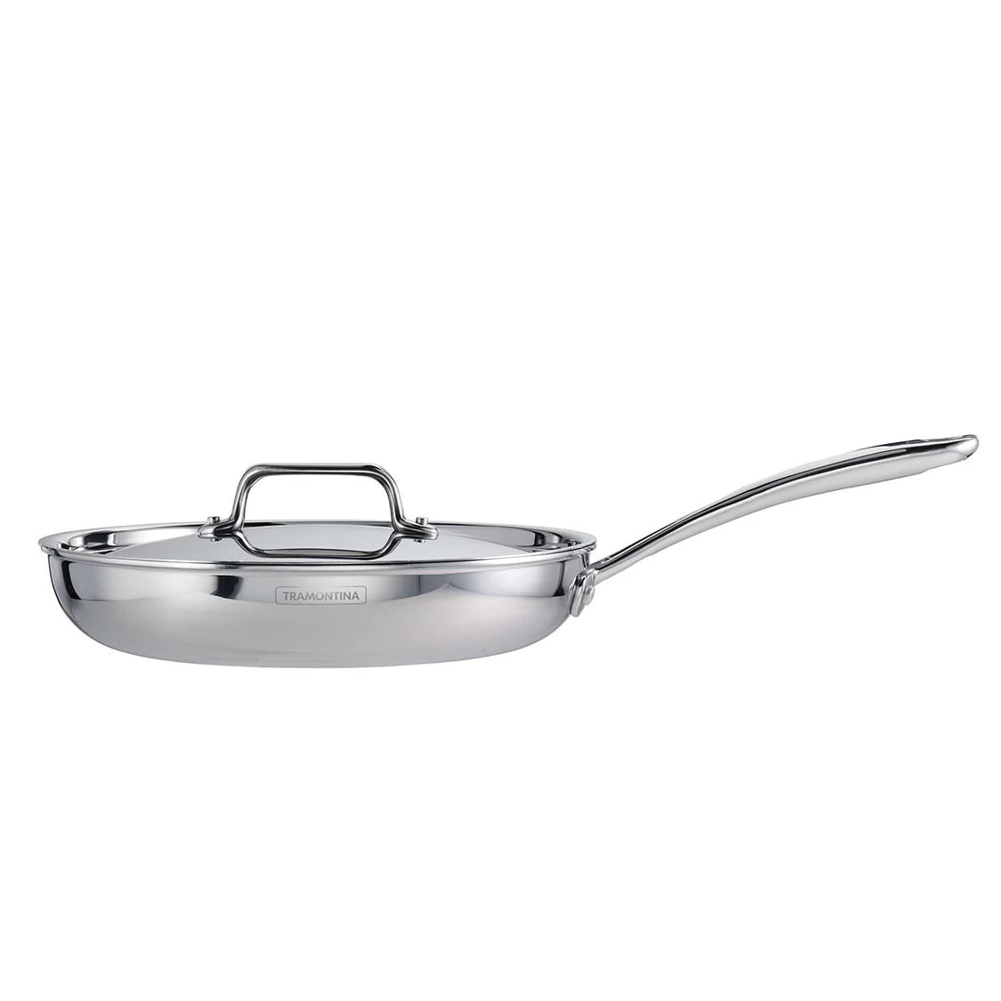 Tramontina  Fusao 26cm Triply Ceramic Fry Pan with SS Lid