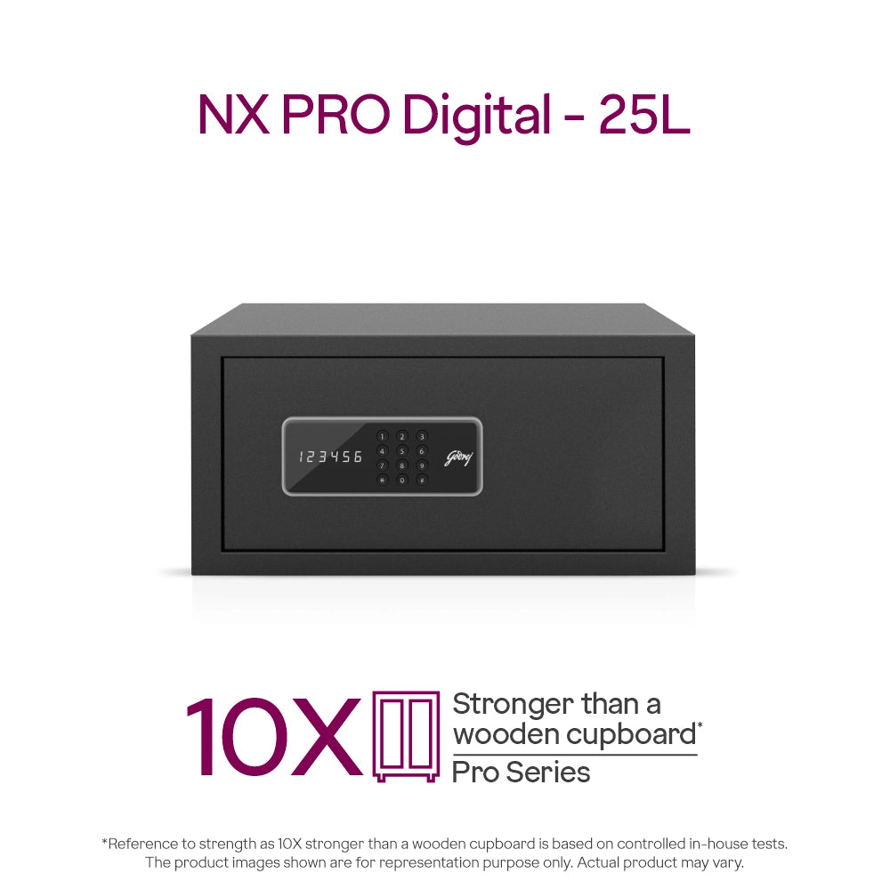 NX Pro Digital (25L) Ebony Home Locker