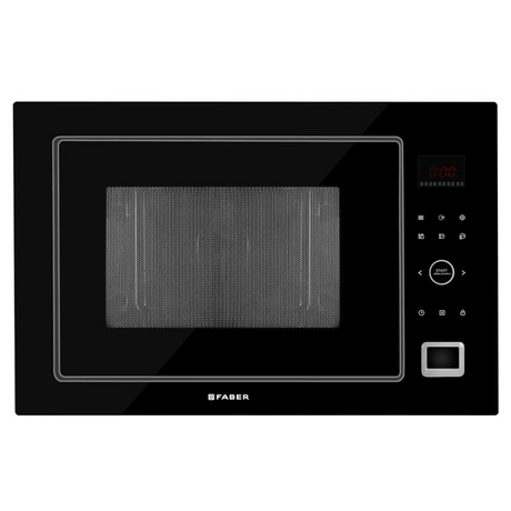 Faber FBIMWO 32L GLB 32 Liters Built-In Microwave Oven Electric Control Three Layer Glass Door Black Finish