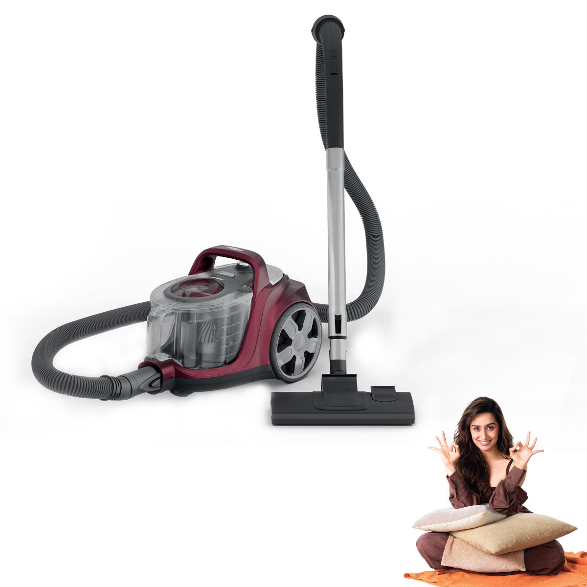 Tornado Canister Vacuum Cleaner