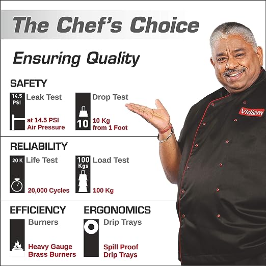 AIR PLUS 2Burner - Auto Ignition Gas Stove