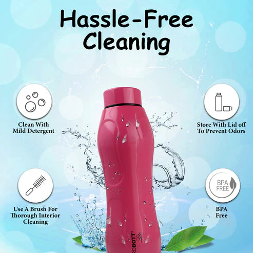 LITE Ocean 600ml Stainless Steel Water Bottle – Single Wall, BPA-Free, No Vacuum – PL 600-01