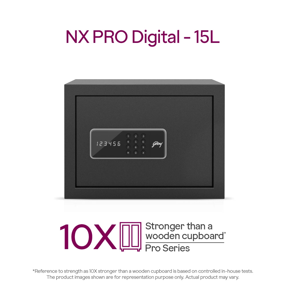 NX Pro Digital (15L) Ebony Home Locker