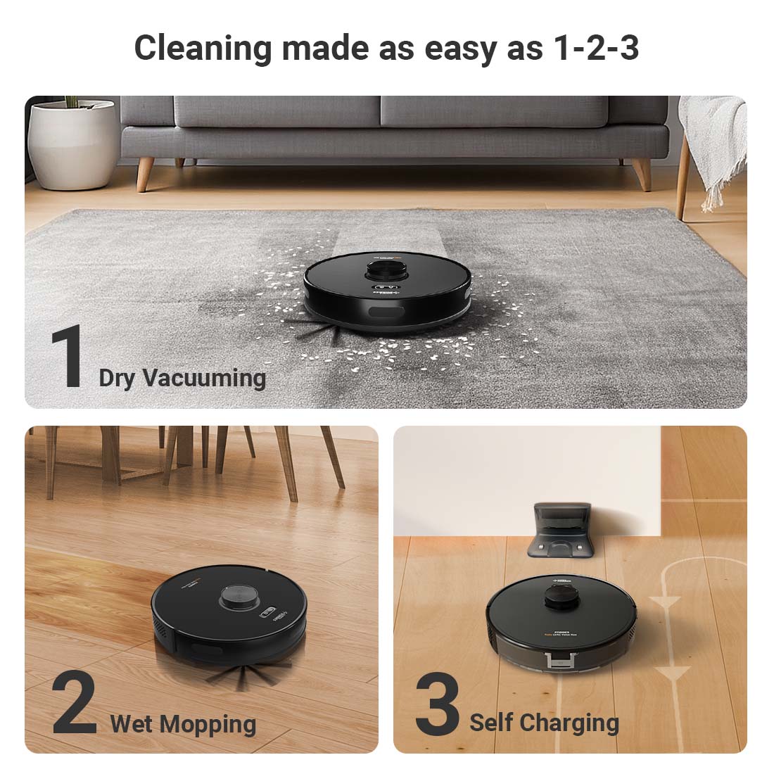 LVAC Voice Nuo Robotic Automatic Vacuum Cleaner