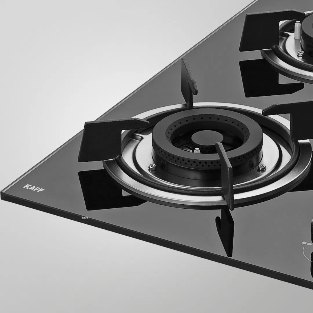 HBR 604 A 60cm Built-in Hob with 4 Brass Burners & Auto Ignition