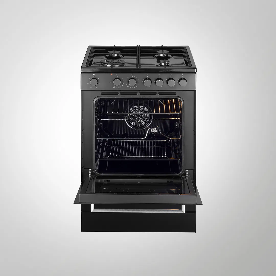 KAB 60 – 60cm Cooking Range with Electric Oven & 4 Gas Burners