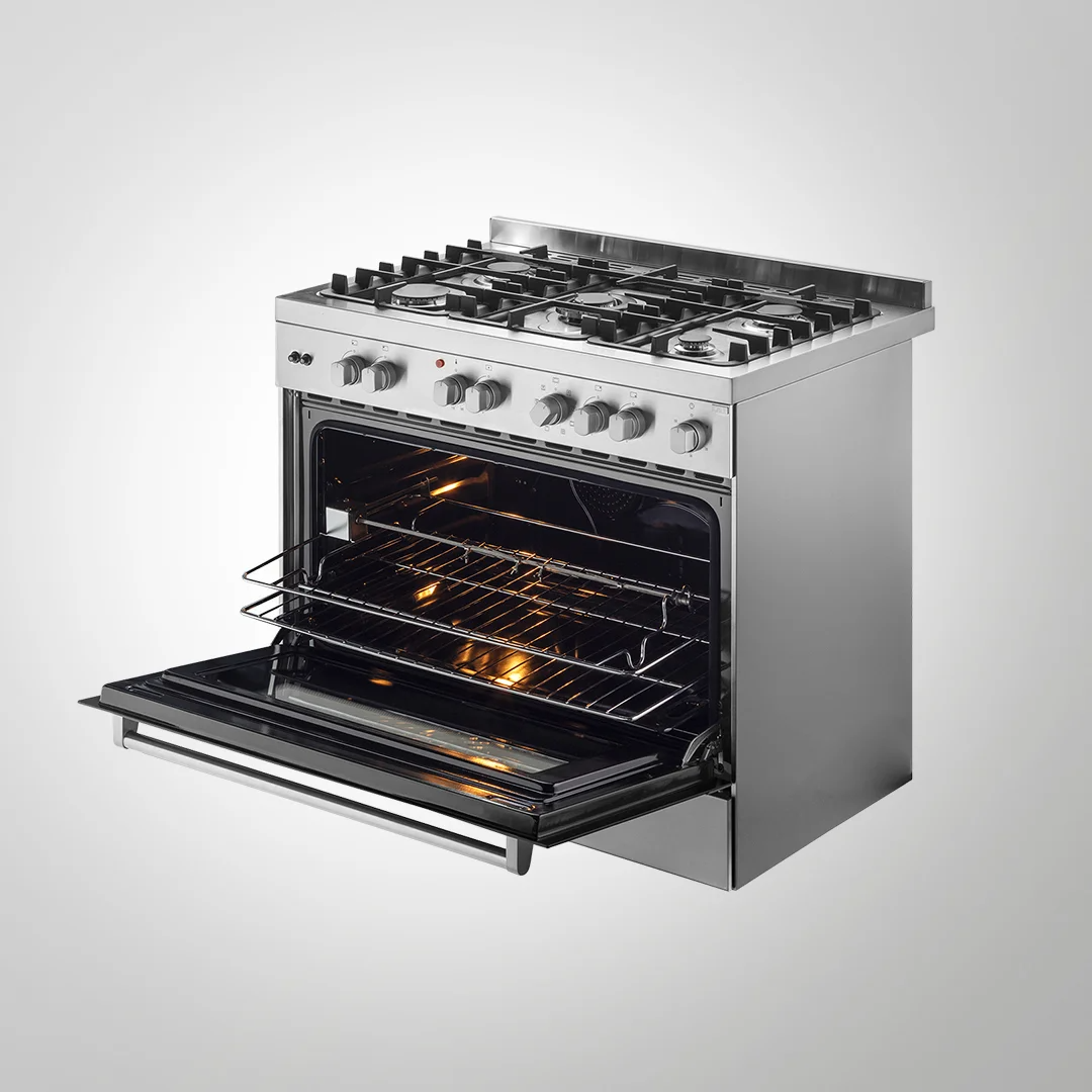 KGM 90 – 90cm Cooking Range with 100L Electric Oven & 5 Gas Burners