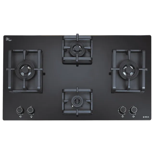 FLEXI DFS PRO AB 4B 91 DX Toughened Glass, Auto Ignition Fully Sealed 4 Burners