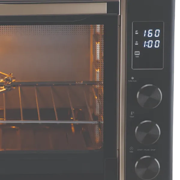 52RCD DIGI 52L Semi-Digital OTG 1800W – Oven Toaster Griller with 8 Preset Menus, Dehydrator, Fermentation & Convection