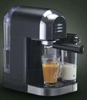 Autopresso 3-in-1 Coffee Maker – 1350W Espresso, Latte & Cappuccino Machine with Milk Frother