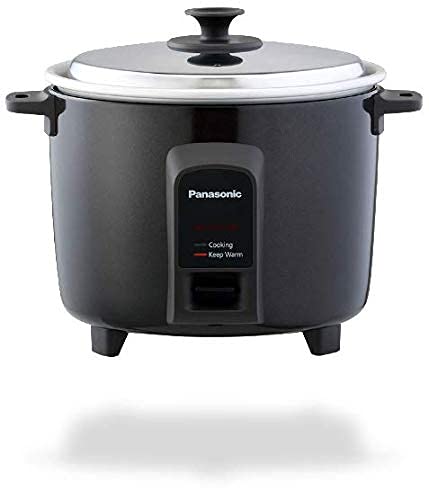 SR-WA18H(BBW) 1.8L Electric Rice Cooker – Multicolour, Aluminium Body, Ergonomic Lid Design