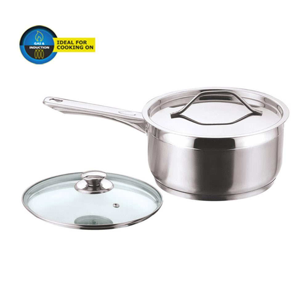 Vinod Induction friendly Two Tone Saucepan (14