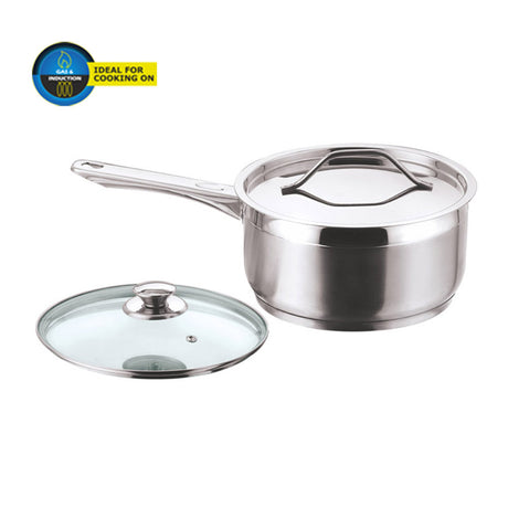 Vinod Induction friendly Two Tone Saucepan (18