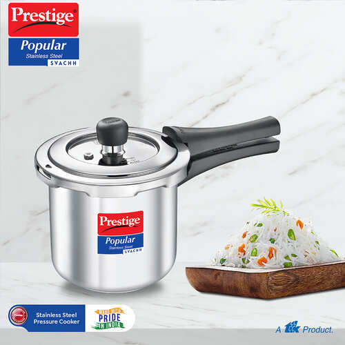 PRESTIGE POPULAR SVACHH STAINLESS STEEL PRESSURE COOKER 2.0 L 20171