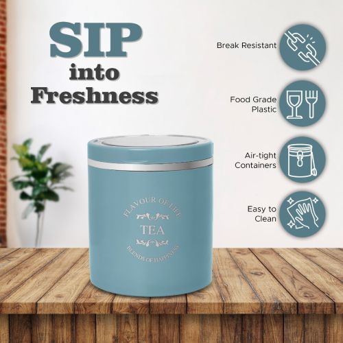 Jaypee plus CLASSIQUE 3 Tea & Sugar Containers Set of 3 750 ml Blue