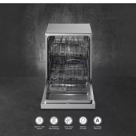 KAFF DW VETRA DX 60 Free Standing Dishwasher 12 Place Settings