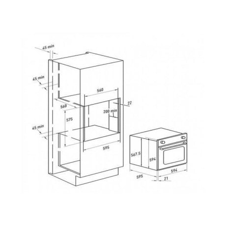 Faber FBIO 80L 10F GLM