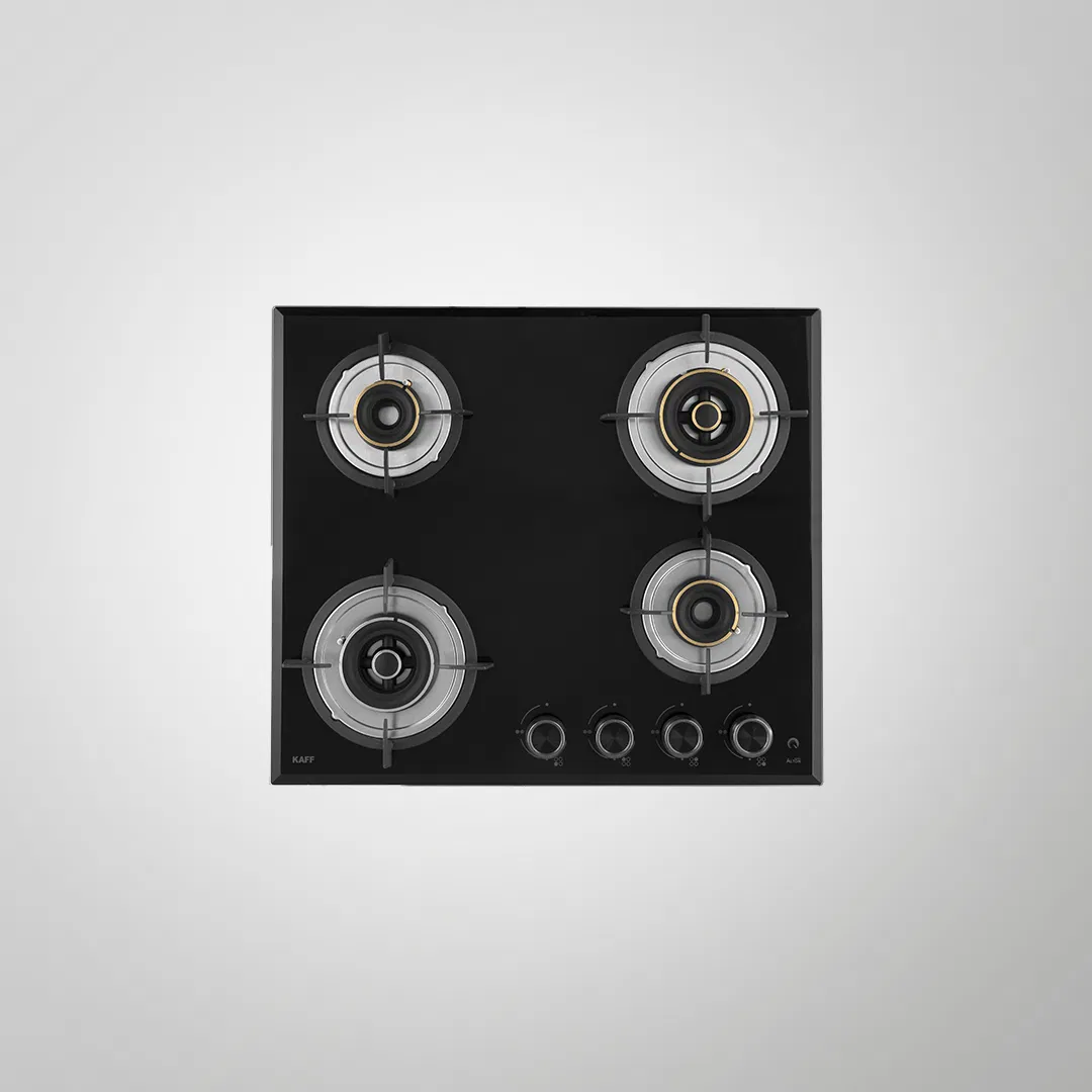 ALN 604 – 60cm Built-in Hob with 4 High-Efficiency Brass Burners & Auto Ignition