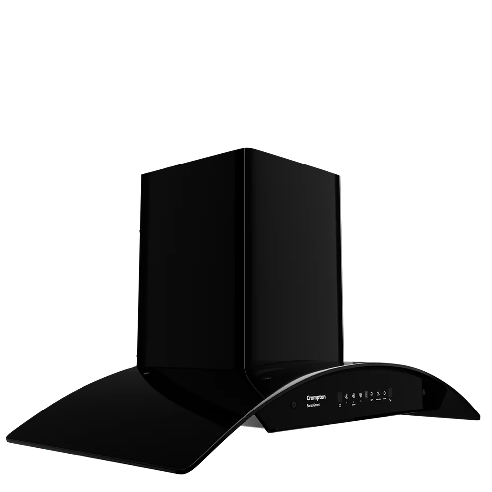 SensoSmart Curved 90cm Filterless Auto-Clean Chimney with SmartON, Gesture Control & Silent Inverter Motor