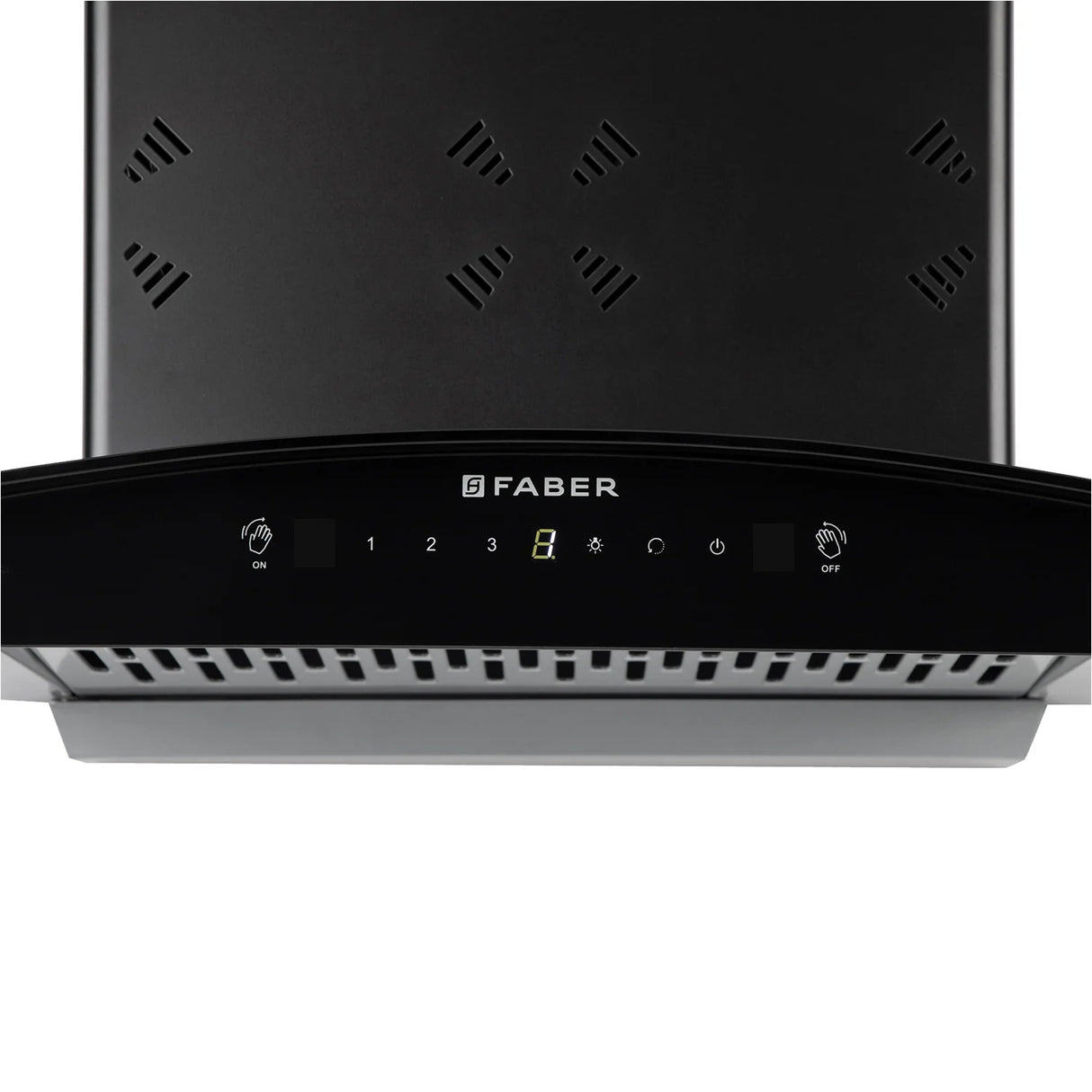 Hood Everest 3D IN HC SC FL LG 60 Wall-Mounted Chimney with 6-Way Suction, Filterless Auto Clean & Gesture Control, 1250 m³/hr