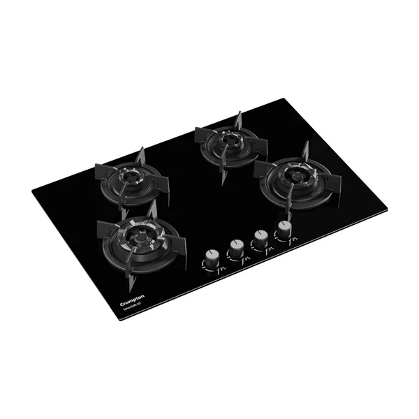 SensoSafe 78cm 4 Burner Built-In Gas Hob with 3D Burners & Flame Failure Device