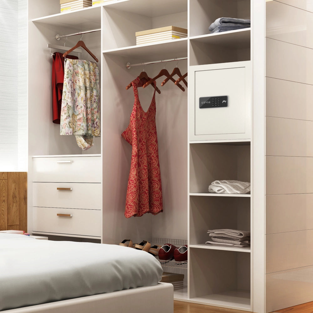 NX Pro Digital (40L) Ivory Home Locker