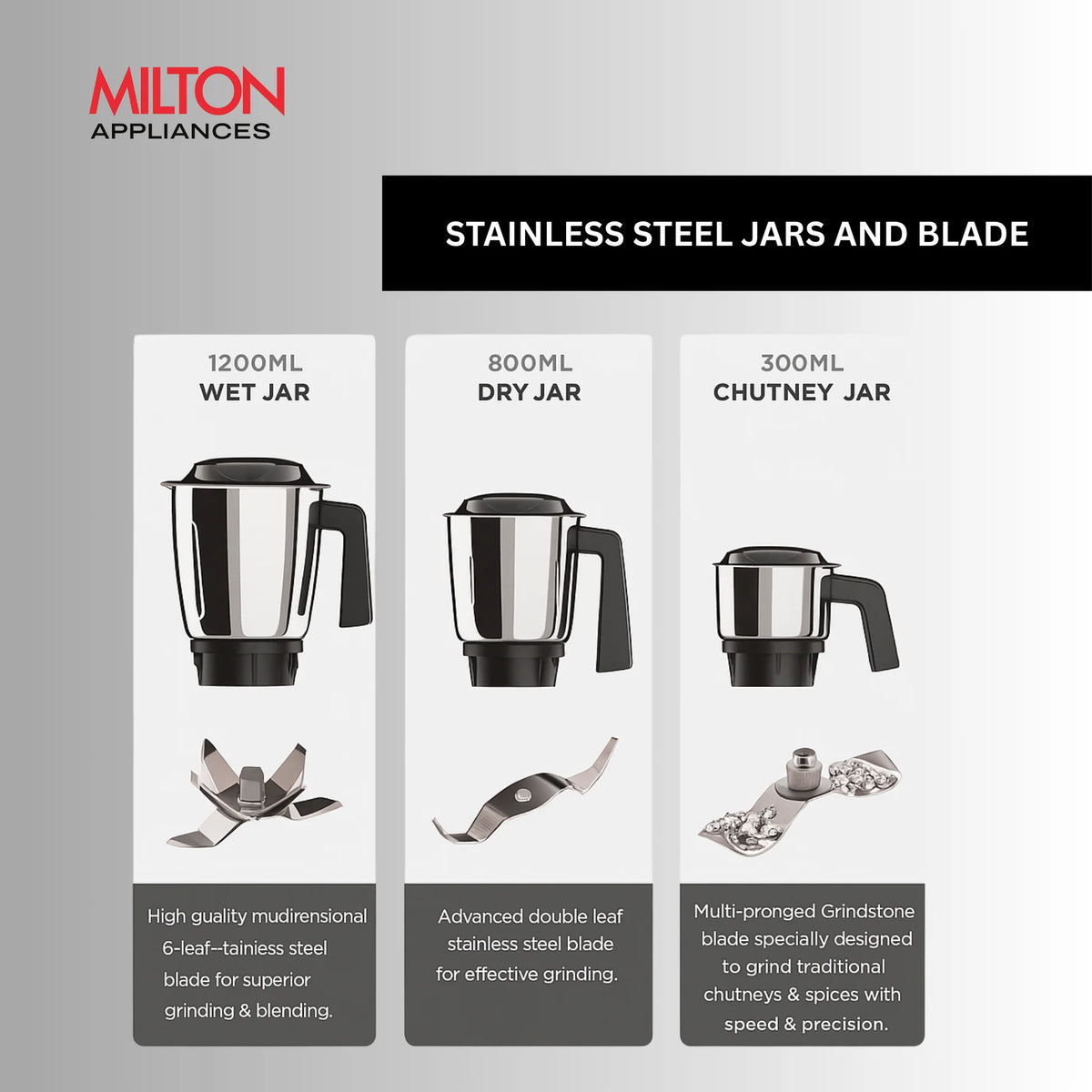 Artis Mixer Grinder (Milton)
