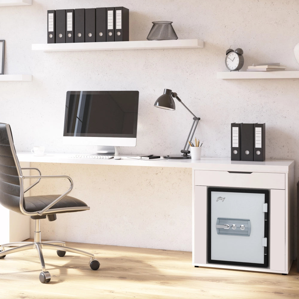 Safire 40L Fire-Resistant Home Locker with Key Lock