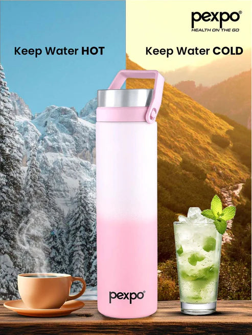Pexpo Polar Hot & Cold Water Bottle 500 PINK