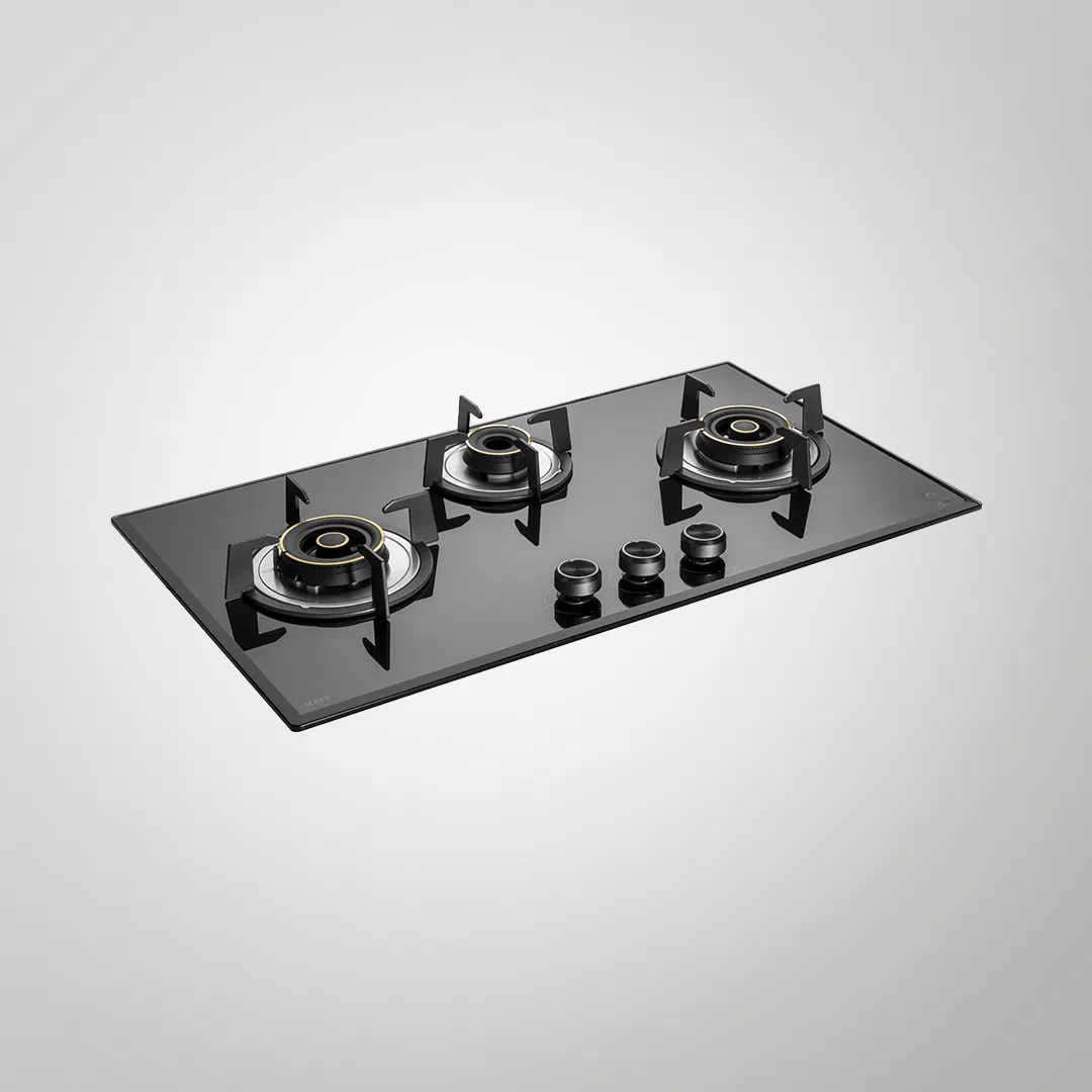 ALN 783 – 73cm Built-in Hob with 3 High-Efficiency Brass Burners & Auto Electric Ignition
