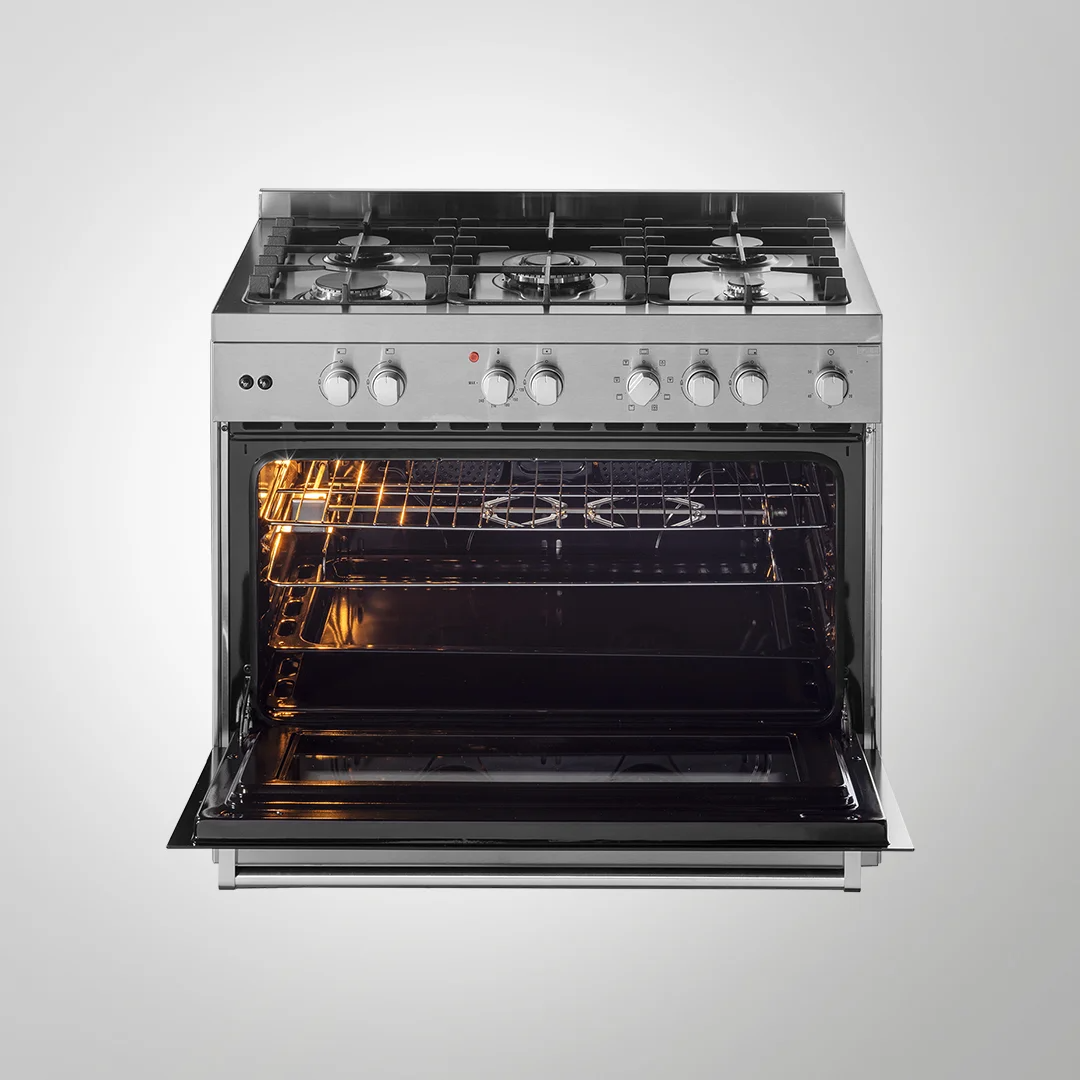 KGM 90 – 90cm Cooking Range with 100L Electric Oven & 5 Gas Burners
