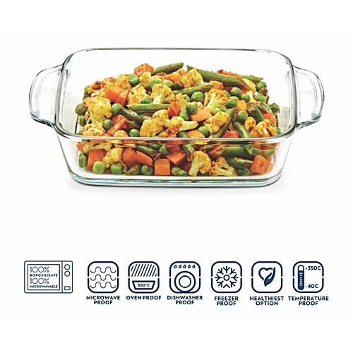 Square Dish With Handle - IH22DH16180, 800 ml