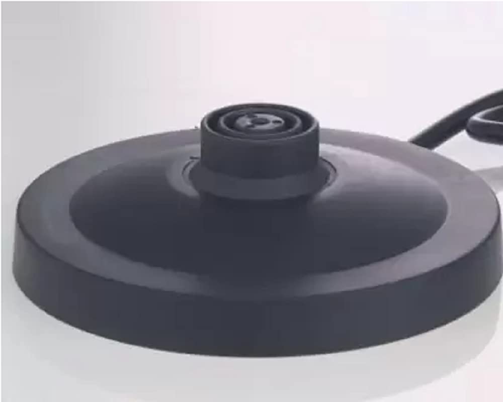 Eva Cool Touch 0.6 liter Stainless Steel Kettle Electric Kettle (Black), 750 Watts