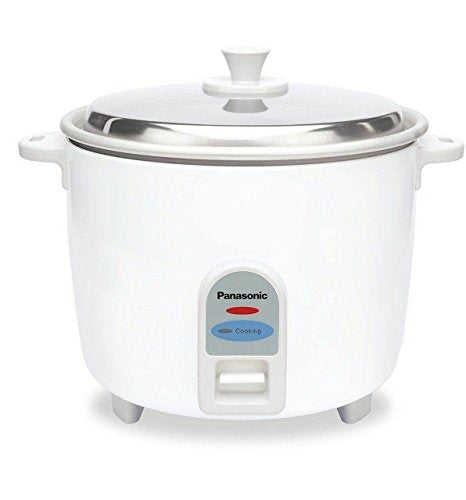 SR-WA22-J 1.1L Electric Rice Cooker – 660W, Automatic Cooking, Multi-Cook Function, 5L Total Volume, White
