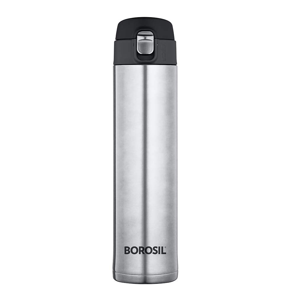 Nova Classic Stainless Steel Hot & Cold Bottle – 500 mL (BT50055113) | Leak-Proof Sipper Bottle for On-the-Go