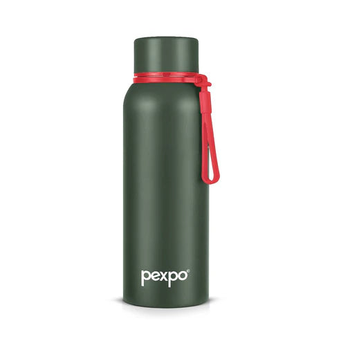 Pexpo Bravo Hot & Cold Water Bottle 500 ML Military Green